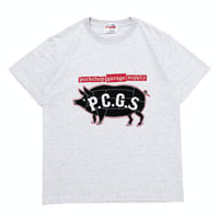 PORKCHOP GARAGE SUPPLY  - SPEED SLAVE S/S TEE (GRAY)