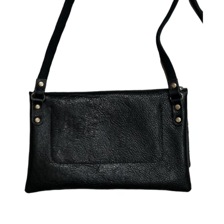 STAND REPAIR WORKS × east village OTHER - LEATHER SACOCHE - (Type G w/STONE)