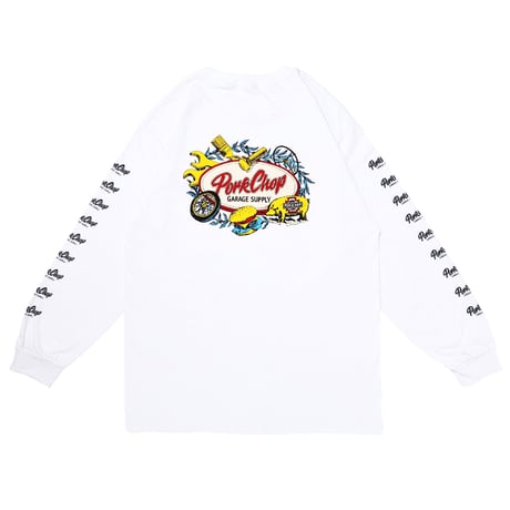PORKCHOP GARAGE SUPPLY - OVAL&STUFF L/S TEE