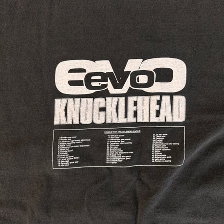 E.V.O - EXPLODED L/S TEE - KNUCKLE HEAD