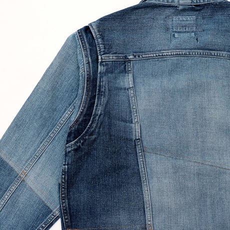 ChahChah - "Wrangler × Chah" ChahRemake Denim Jacket “LOVE”