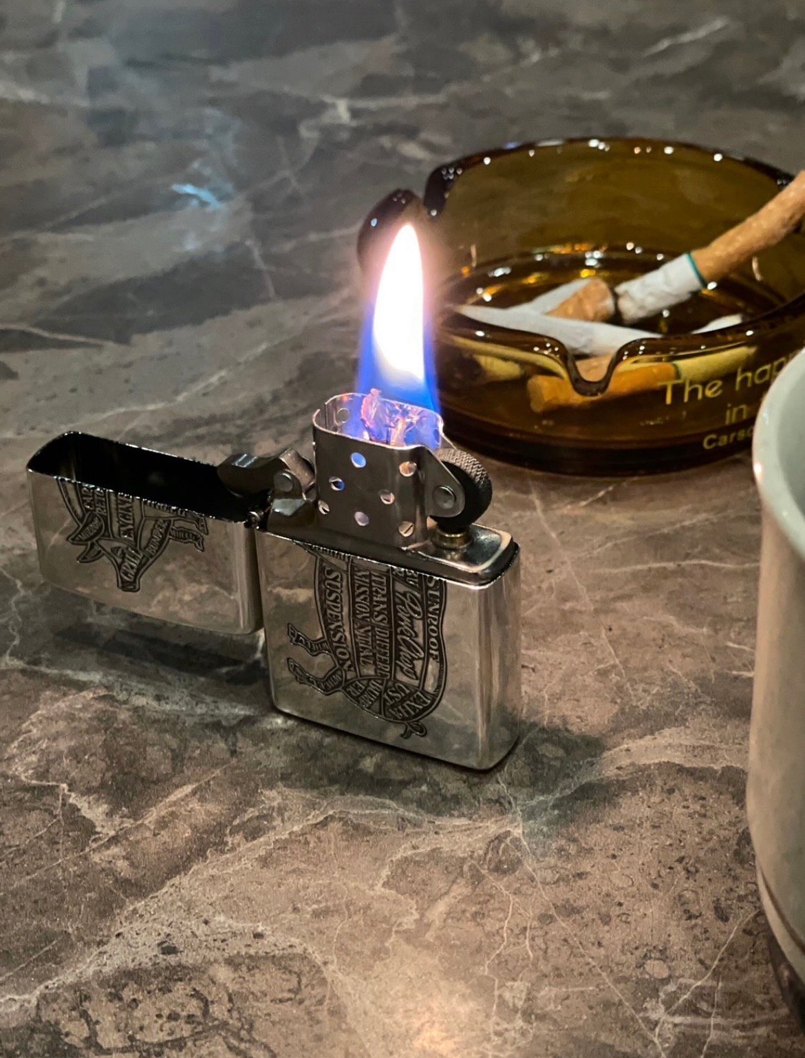 PORKCHOP GARAGE SUPPLLY - PORK ZIPPO 2025/SILVE
