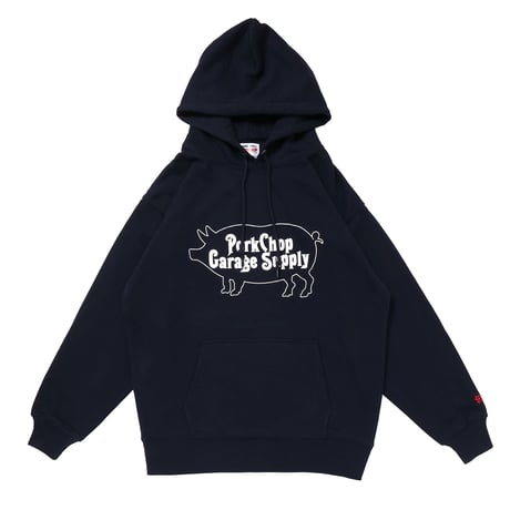 PORKCHOP - ROUNDED HOODIE