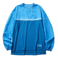 LIBERAIDERS - OVERDYED MESH L/S (BLUE)