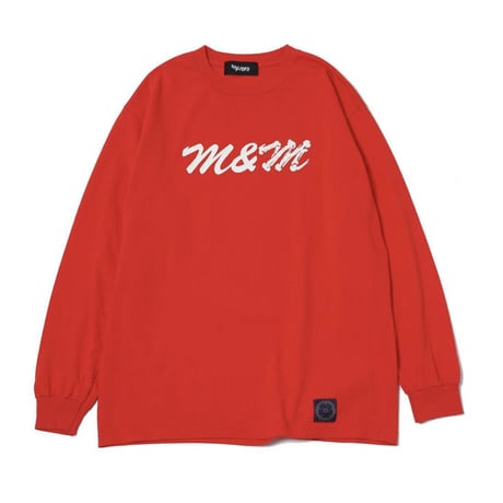 M&M × MASSES - PRINT L/S T-SHIRT P-2 FL
