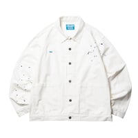 LIBERAIDERS - GARMENT DYED TRUCKER JACKET 73005
