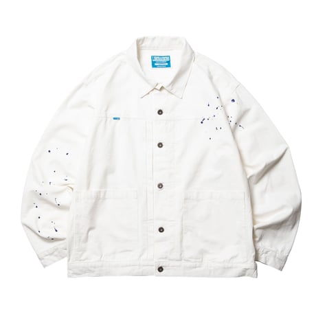 LIBERAIDERS - GARMENT DYED TRUCKER JACKET 73005