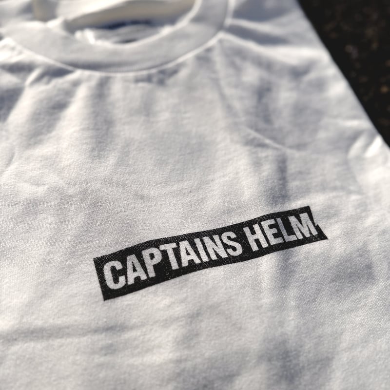 CAPTAINS HELM - #FADED TAPE LOGO LS TEE | east