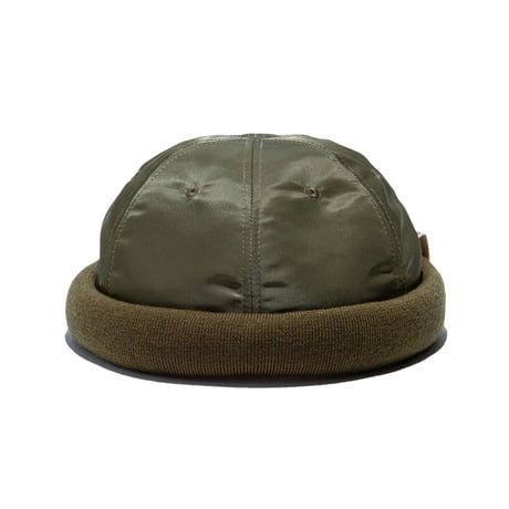 THE H.W. DOG & CO.  - MA-1 ROLL CAP - BLACK