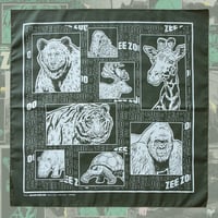 DAILYCHOP DESIGN STORE - BANDANA 02 "ZEE ZOO"