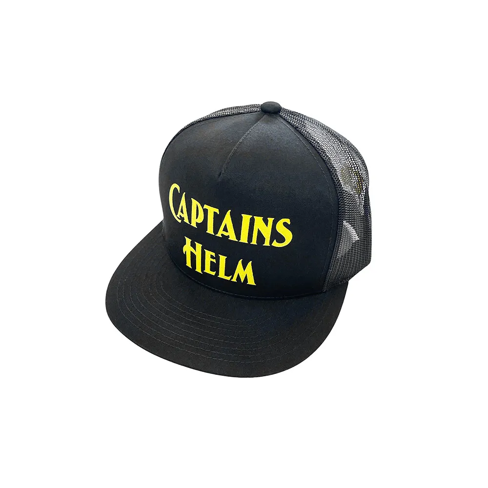 CAPTAINS HELM　#TRADEMARK ALL MESH CAPTAINS HELM - #CLASSIC LOGO MESH CAP | east v