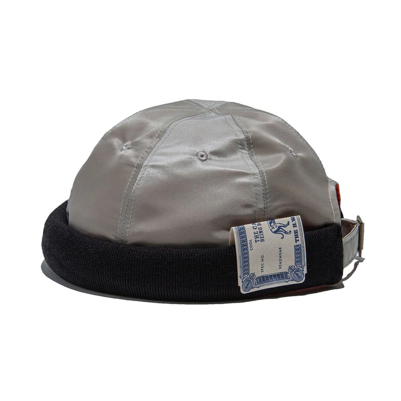 THE H.W. DOG & CO. - MA-1 ROLL CAP - BLACK | e