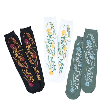 SURF SKATE CAMP -  ROSE SOCKS