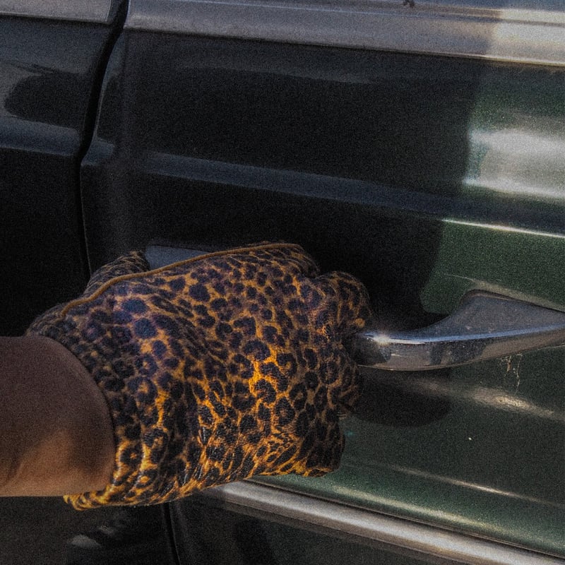 Lamp gloves Utility glove Shorty LEOPARD