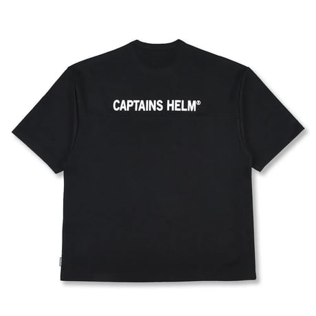 CAPTAINS HELM - #P.F.P.S. RELAX S/S TEE -BLACK