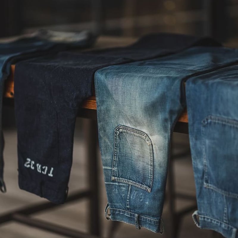 TCB JEANS - SEAMENS TROUSERS / USN デッキパンツ | eas