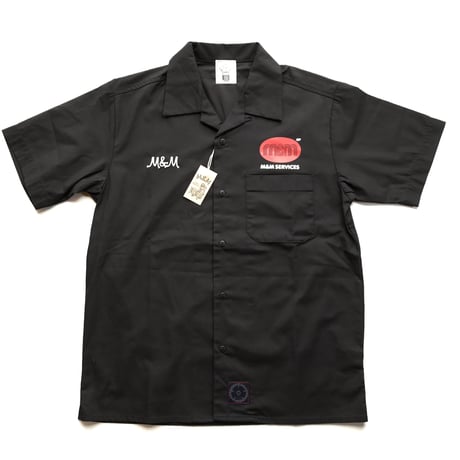 M&M CUSTOM PEFORMANCE - T/C OPEN COLOR SHIRT (BLACK) 21-MSH-002