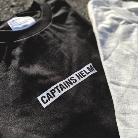 CAPTAINS HELM - #FADED TAPE LOGO LS TEE