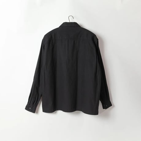 SOURCE - ROAM FLANNEL SHIRT - BLACK