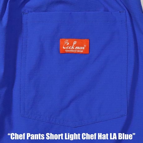 COOKMAN - Chef Pants Short Light Chef Hat LA