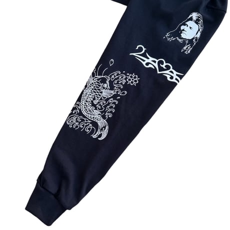 R.H.C.P - "アンソニーキーディス Tattoo" Tシャツ L/S (ブラック)