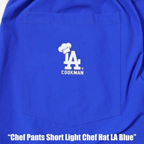COOKMAN - Chef Pants Short Light Chef Hat LA