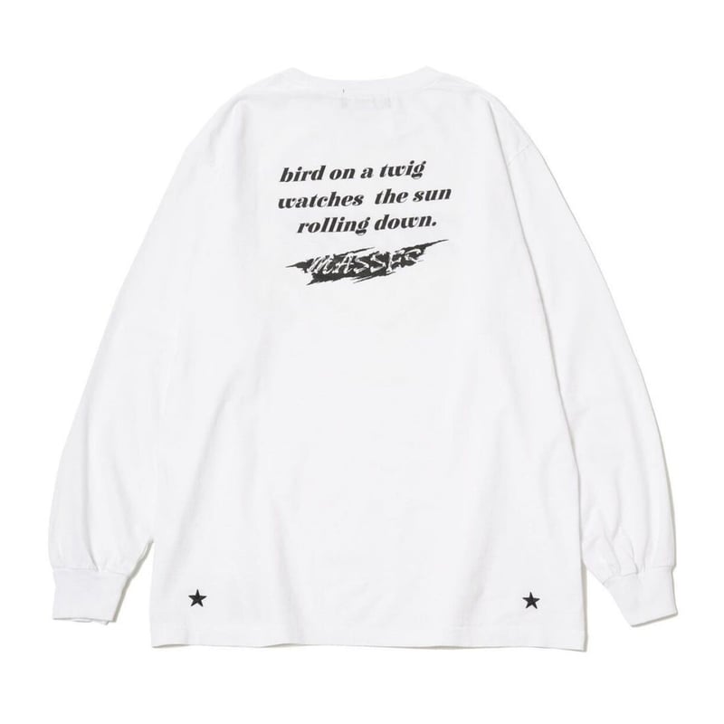 Mu0026M×MASSES PRINT L/S T-SHIRT プリント ロンT L-