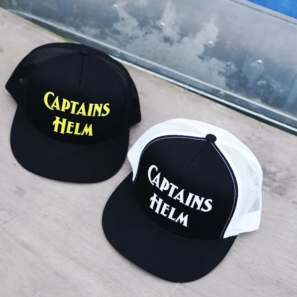 CAPTAINS HELM - #CLASSIC LOGO MESH CAP | east v