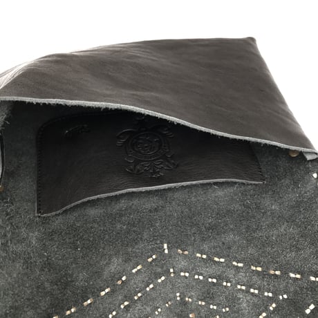 STAND REPAIR WORKS × east village OTHER - LEATHER SACOCHE - (Type F w/STONE)