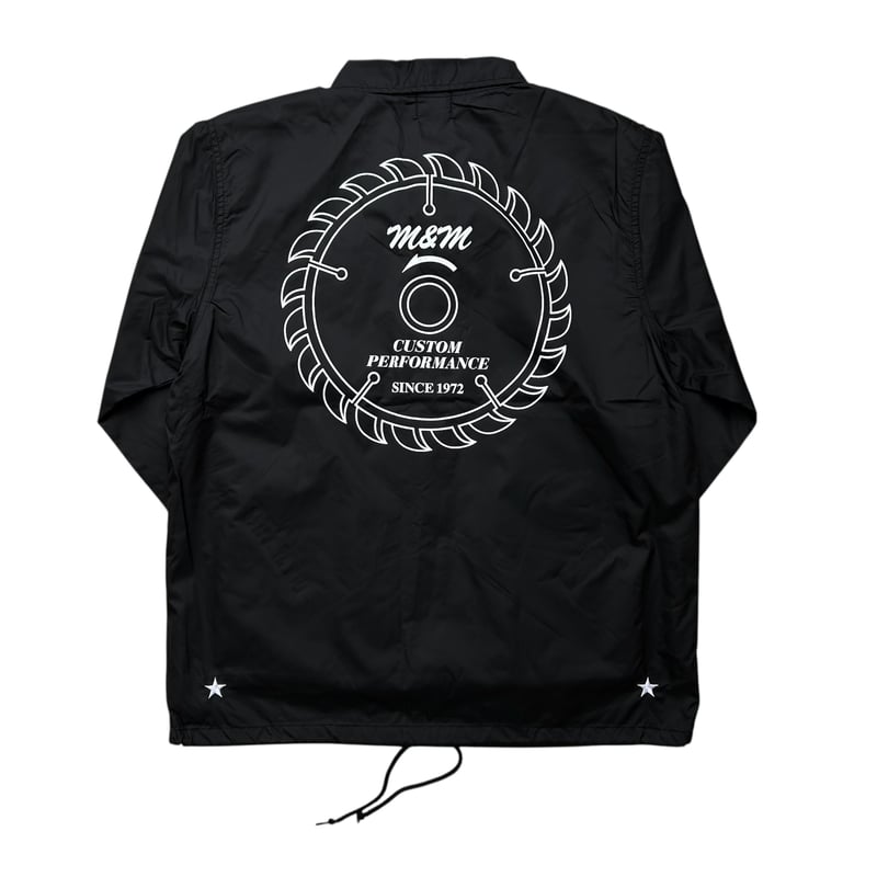 M&M custom performanceコーチナイロンジャケット M&M CUSTOM PERFORMANCE - LOOPHOLE 20th ANNIVERSARY PRINT