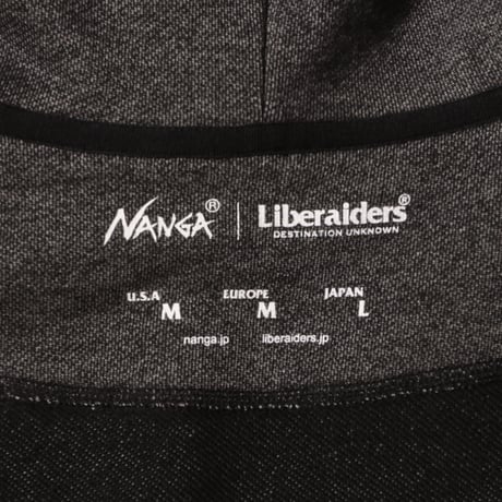 LIBERAIDERS - NANGA X LIBERAIDERS ECO HYBRID HOODIE 73301