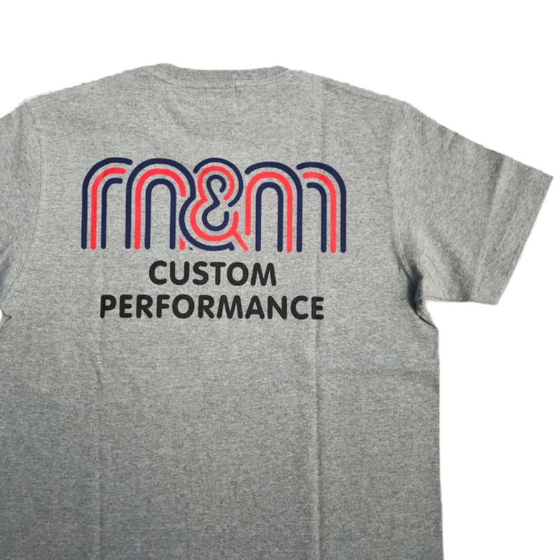 グレーXL M&M CUSTOM PERFORMANCE TEE エムアンドエム M&M CUSTOM PERFORMANCE - Logo EMB. Tee (M.GRAY) / ロゴ