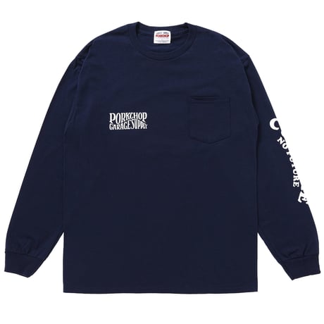 PORKCHOP GARAGE SUPPLY - WAVE LOGO L/S TEE