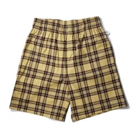 COOKMAN - Chef Pants Short Tartan Beige