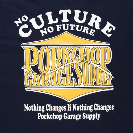 PORKCHOP GARAGE SUPPLY - WAVE LOGO L/S TEE