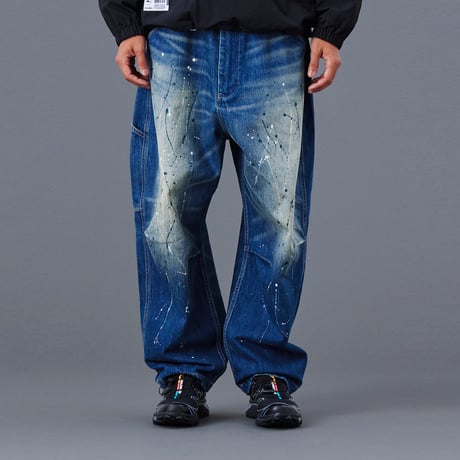LIBERAIDERS - DENIM SARROUEL PANTS 77701