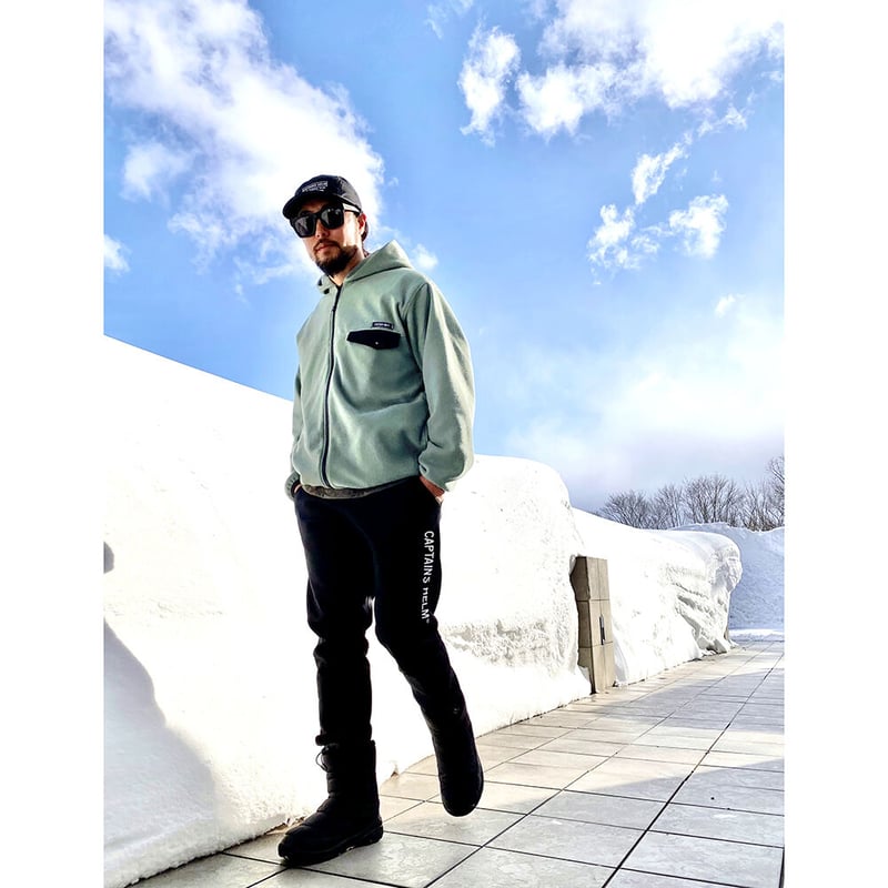 CAPTAINS HELM - #RECYCLE FLEECE ZIP HOODIE | ea