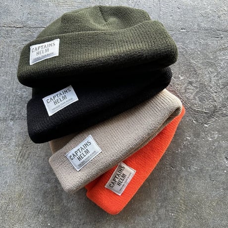 CAPTAINS HELM - #W LOGO WATCH CAP