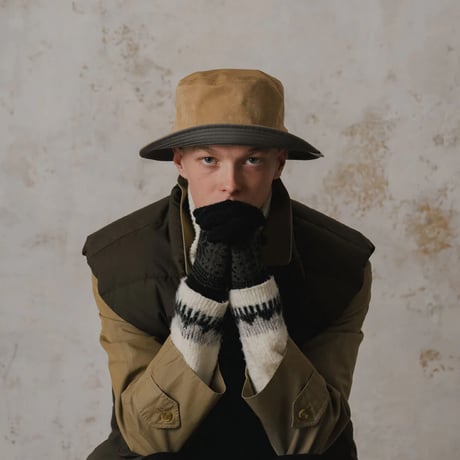 THE H.W. DOG & CO.  - BRIM6.5 BUCKET HAT - Black D-00974
