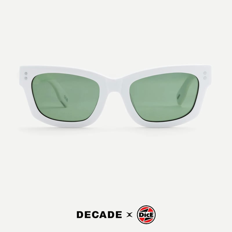 DECADE (EYEWEAR) - MILTON 60s × Dice (Off White