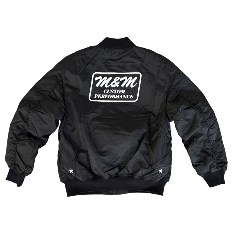M&M CUSTOM PERFORMANCE 】 MA-1 JACKET m&m custom performance