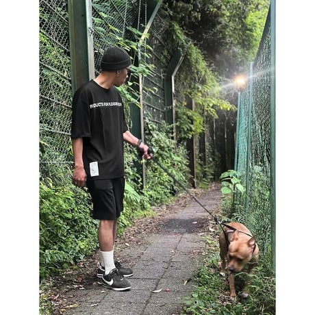 CAPTAINS HELM - #P.F.P.S. RELAX S/S TEE -BLACK