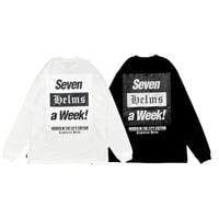 CAPTAINS HELM - #SEVEN A WEEK LS TEE