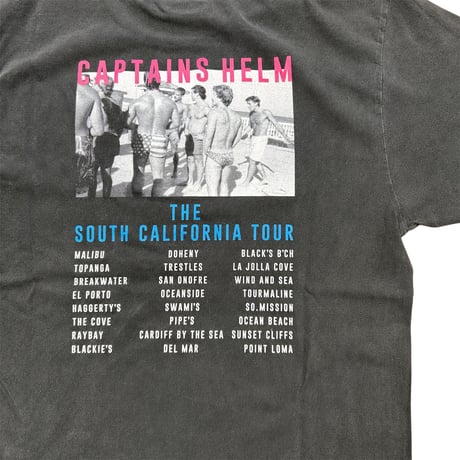 CAPTAINS HELM - #SO-CAL TOUR SS TEE