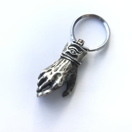 Shake Hands Keyring - Silver(シルバー製) (Made by vitriol)