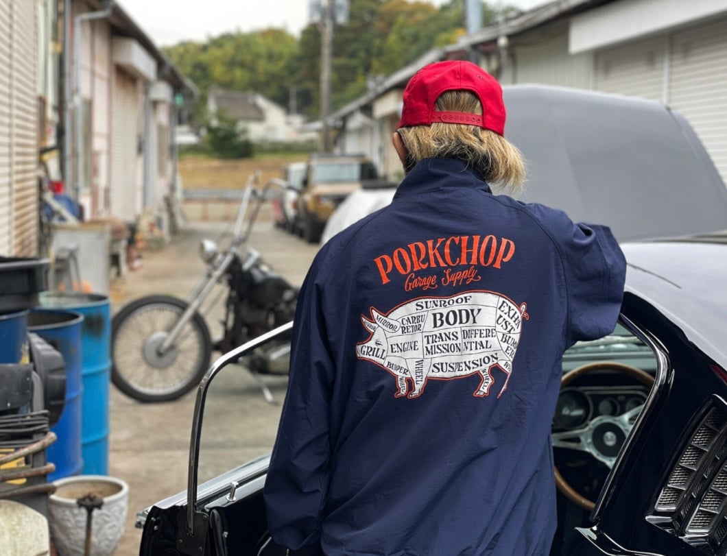 PORKCHOP GARAGE SUPPLY ジャンパー XL XL Porkchop Garage Supply ボアコーチ
