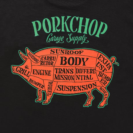 PORKCHOP GARAGE SUPPLY - PORK BACK TEE