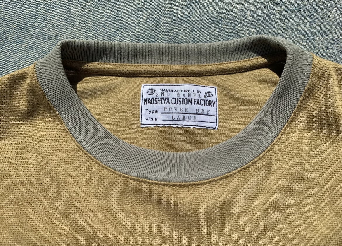 NAOSHIYA CUSTOM FACTORY - ポーラテックTシャツ | east vil NAOSHIYA CUSTOM FACTORY - ポーラテックTシャツ | east vil