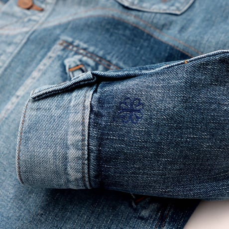 ChahChah - "Wrangler × Chah" ChahRemake Denim Jacket “LOVE”