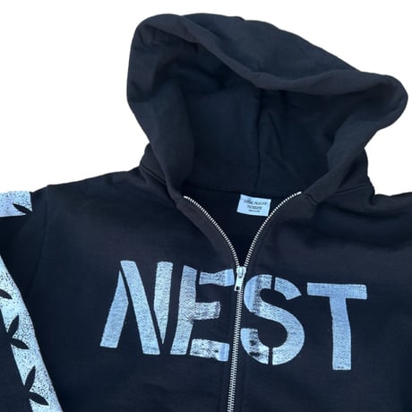 THE NEST - Army Zip Up Hoodie
